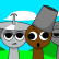 Sprunki But Characters Are Cube From GD img