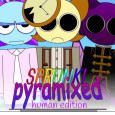 Sprunki Pyramixed: Human Edition img
