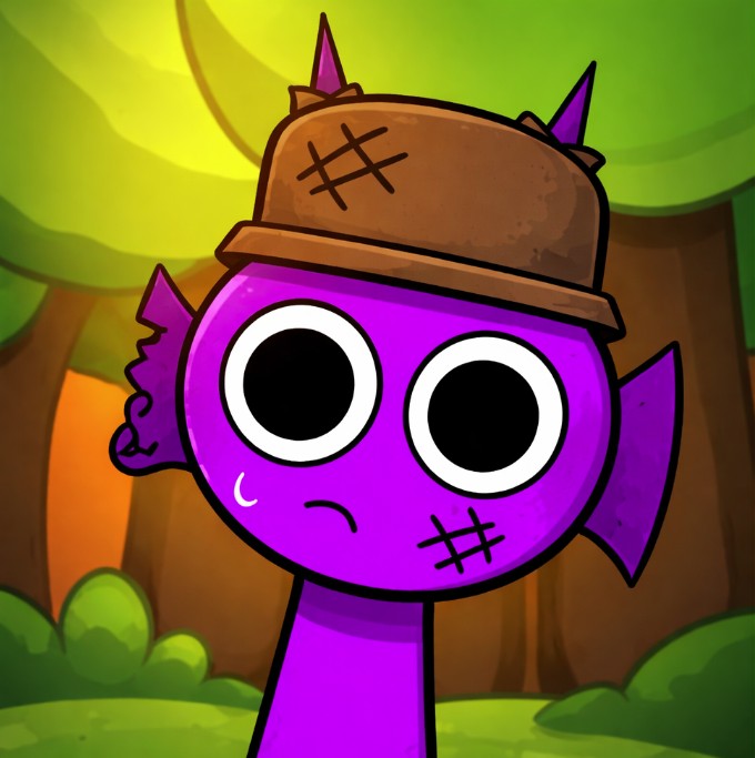 Sprunki Angler Durple - Играй бесплатно в браузере | Spunky Play